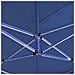 Gazebo Professionale Pieghevole Alluminio con Pareti 6x3 m Blu - Foto miniatura 3