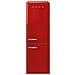 Frigorifero Combinato Anni 50 FAB32RRD5 Dual No Frost Multi Flow Classe D Capacità Lorda / Netta 350/331 Litri Colore Rosso - Foto miniatura 1