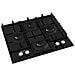 Piano Cottura HAGS 61F / BK a Gas 4 Fuochi Gas Colore Nero - Foto miniatura 3