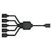 Cooler Master Argb 1 To 5 Splitter Kabel - Foto miniatura 2
