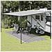 Tappeto Da Tenda 250x500 Cm Antracite E Bianco - Foto miniatura 5