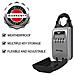 5420eurd Chiave Di Sicurezza Con Lanello Di Trazione Regolabile Combinazione Outdoor-resistente Agli Agenti Atmosferici 5420eurd-select Accesso Lock Box - Foto miniatura 2