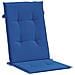 Cuscini per Sedie da Giardino 4 pz Blu Reale 120x50x4 cm - Foto miniatura 8