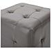 Pouf 2 pz Grigio 30x30x30 cm in Similpelle - Foto miniatura 2