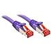 RJ-45 Cat. 6 S / FTP 1m 1m Cat6 S / FTP (S-STP) Viola cavo di rete - Foto miniatura 2