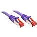 RJ-45 Cat. 6 S / FTP 1m 1m Cat6 S / FTP (S-STP) Viola cavo di rete - Foto miniatura 1