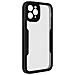 Cover Iphone 11 Pro Max Retro Plexiglass Fronte Polimero Rinforzata Bordo Nero - Foto miniatura 5
