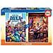 Puzzle - 2x100 Pixar - Foto miniatura 1