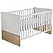Lettino Combi ""gabriella"", 70 X 140 Cm, Bianco / naturale, Regolabile In Altezza, 3 Fasci, Convertibile - Foto miniatura 1