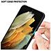 Custodia Compatibile Con Samsung Galaxy S21 Ultra In Giallo - Rosa - Coperchio Protettivo Bicolore In Vetro Temperato E Silicone Tpu - Foto miniatura 5