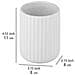 Contenitore Spazzolino Belluno, Ceramica, Bianco, Ø 8 Cm, Wenko - Foto miniatura 5