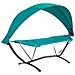 Amaca Con Supporto E Tettuccio Da Giardino L92*p214*a72cm, Portata Fino A 150 Kg Con Cinturini Anticaduta Ogs51-tb (blu)  - Foto miniatura 1