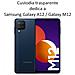 Ultra Slim Custodia Tpu Silicone 0,3mm Cover Case Per Samsung Galaxy A12 - M12 Trasparente - Foto miniatura 2