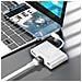 Adattatore Lightning A Ethernet / Usb-a / Usb-c Compatto Plug And Play Bianco - Foto miniatura 2
