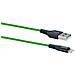 Cavo Usb 2.0 Pz. Un Apple Lightning Verde Da 1,20 M - Foto miniatura 2