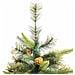 Albero Di Natale Artificiale Incernierato Con Pigne 180 Cm - Foto miniatura 4