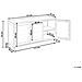 Credenza Espositiva In Vetro Newport Metallo 115 Cm Bianco - Foto miniatura 5