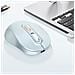 Mouse Senza Fili Bluetooth O Wi-fi 2,4 Ghz Precisione E Comfort, Celeste - Foto miniatura 2