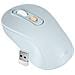 Mouse Senza Fili Bluetooth O Wi-fi 2,4 Ghz Precisione E Comfort, Celeste - Foto miniatura 1