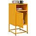 Comodini 2 Pz Giallo Senape 36x39x78 Cm In Acciaio - Foto miniatura 3