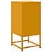 Comodini 2 Pz Giallo Senape 36x39x78 Cm In Acciaio - Foto miniatura 8