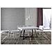 Tavolo allungabile 90x140/400 cm Booster bianco frassino gambe antracite - Foto miniatura 2