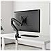 DT57TSR-307 Supporti a parete per TV 144,8 cm (57") Scrivania Nero - Foto miniatura 2
