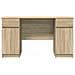 Scrivania  in Rovere Sonoma 140x49x76 cm in Legno Ingegnerizzato - Foto miniatura 7
