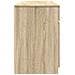Scrivania  in Rovere Sonoma 140x49x76 cm in Legno Ingegnerizzato - Foto miniatura 8