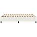 Letto Box Spring Crema 160x200 cm Tessuto a Cordura - Foto miniatura 7