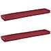 Cuscini per Pallet per Panchina 2 pz Borgogna 200x40x8 cm Tessuto Oxford - Foto miniatura 1