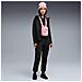 Evostripe Full-zip Hoodie Dk 68814101, Donne, Nero, L - Foto miniatura 3