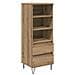 Credenza Rovere artigianale 40 x 36 x 110 cm Legno multistrato - Foto miniatura 1