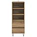Credenza Rovere artigianale 40 x 36 x 110 cm Legno multistrato - Foto miniatura 6