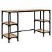 Scrivania Rovere artigianale 140 x 50 x 75 cm Legno multistrato - Foto miniatura 1