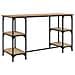 Scrivania Rovere artigianale 140 x 50 x 75 cm Legno multistrato - Foto miniatura 7