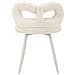 Sedia Mini Ilary Imbottita Bianca Ø40x67 Cm, Seduta H 46 Cm - Foto miniatura 5