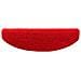 Tappetini per scale autoadesivi 15 pcs Rosso 80 x 24,5 x 3,5 cm - Foto miniatura 6