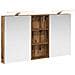 Set di Armadi da Bagno con porta 3 pcs 110 x 10,5 x 60,5 cm - Foto miniatura 1