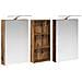 Set di Armadi da Bagno con porta 3 pcs 110 x 10,5 x 60,5 cm - Foto miniatura 5
