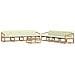 Set di divani da esterno 9 pcs Bianco e Crema 79 x 79 x 37 cm - Foto miniatura 1