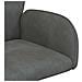 Sedie da scrivania girevoli 6 pz 54 x 55 x 90 cm Grigio Scuro - Foto miniatura 6