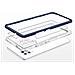 Custodia Trasparente 3in1 Per Samsung Galaxy A42 5g Frame Gel Blu - Foto miniatura 5