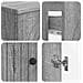Set di armadietti da bagno in 3 pezzi ALKMAAR Sonoma grigio - Foto miniatura 8