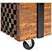 Tavolino Laterale In Legno Di Teak 60x60x38 Cm - Foto miniatura 2