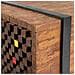 Tavolino Laterale In Legno Di Teak 60x60x38 Cm - Foto miniatura 6