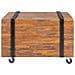 Tavolino Laterale In Legno Di Teak 60x60x38 Cm - Foto miniatura 8