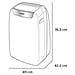 Condizionatore Portatile Monoblocco Dolceclima Air Pro 13 13000 Btu / h Classe A+ - Foto miniatura 12