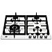Piano Cottura P604LLAGX a Gas 4 Fuochi Gas Colore Acciaio Inox - Foto miniatura 1