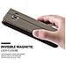 Custodia Compatibile Con Samsung Galaxy J7 2016 In Bruno Pietra - Coperchio Protettivo Con Chiusura Magnetica, Funzione Stand E 2 Finestre Di Visualizzazione - Foto miniatura 3
